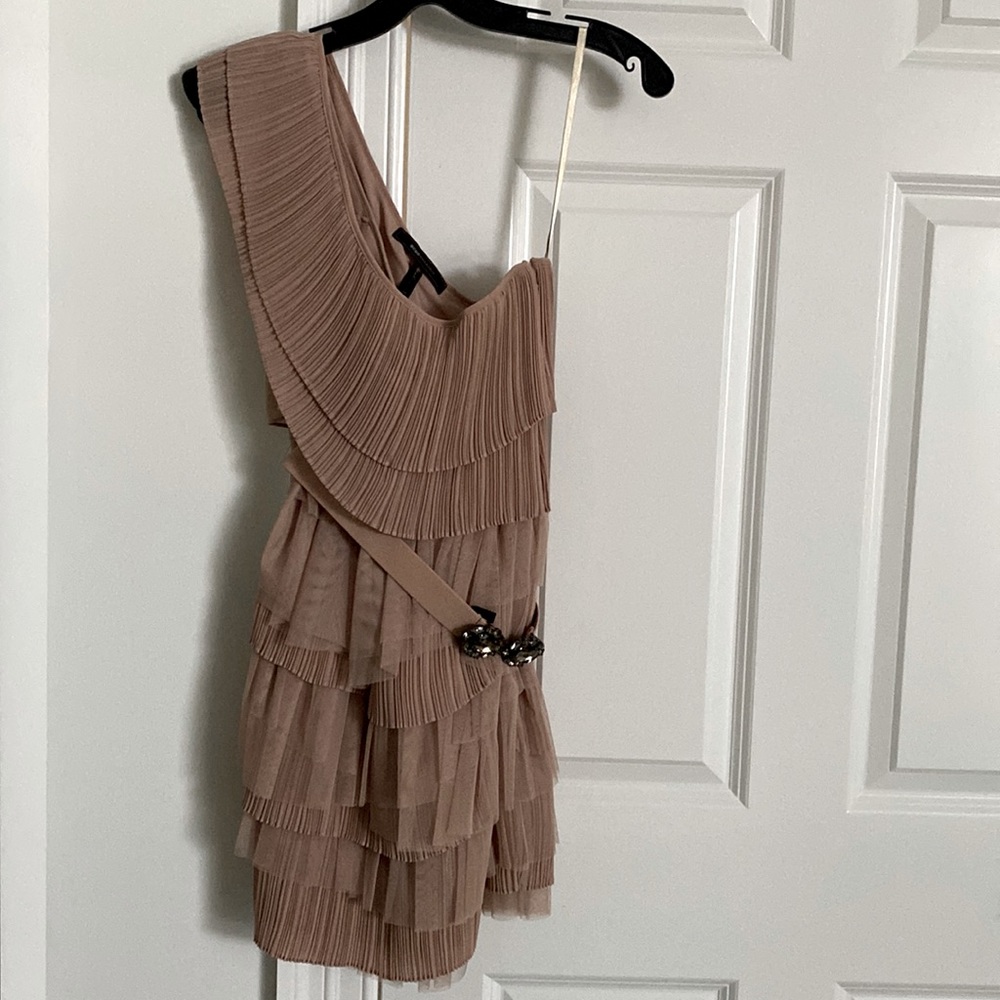 BCBG Maxazria off the shoulder cocktail dress size XS